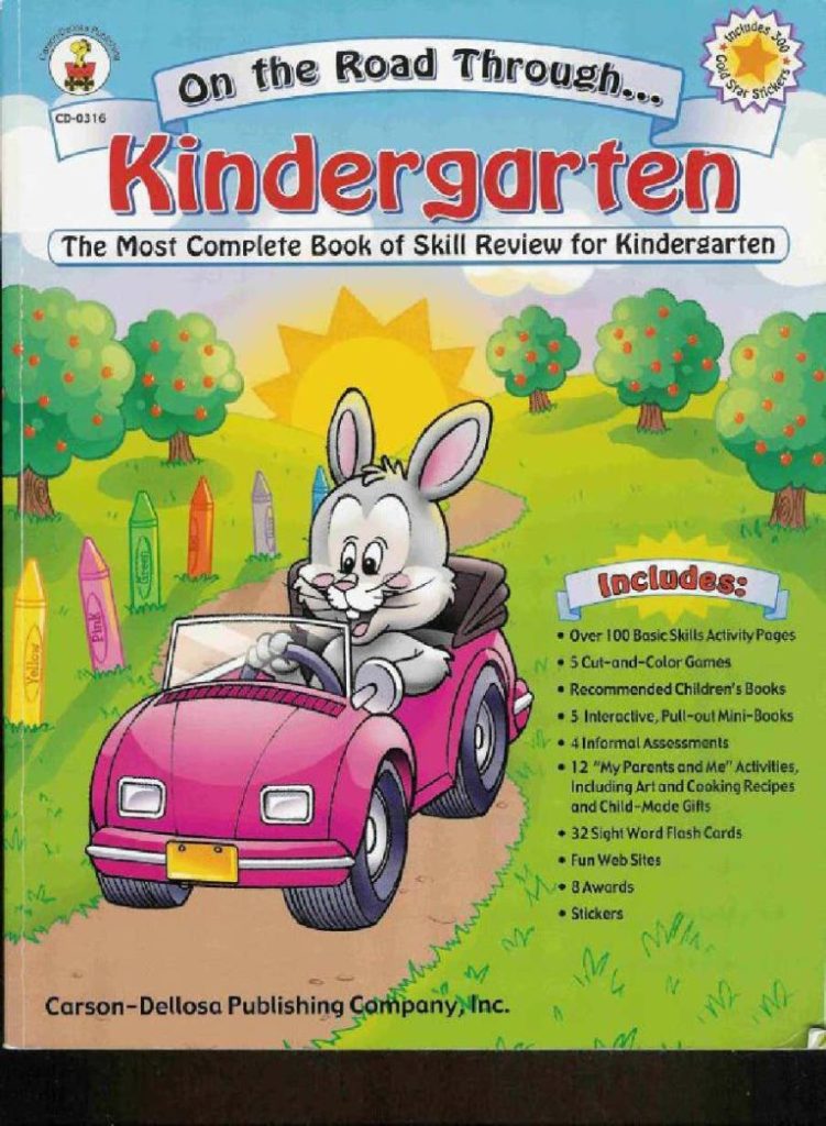 On the road through kindergarten/ Activities book