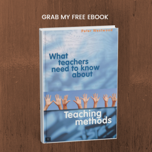 What teachers need to know Teacher methods